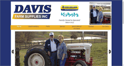 Desktop Screenshot of davisfarmsupplies.com